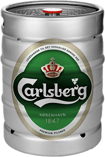 Carlsberg Pilsner 25 l. fustage, 4,6%